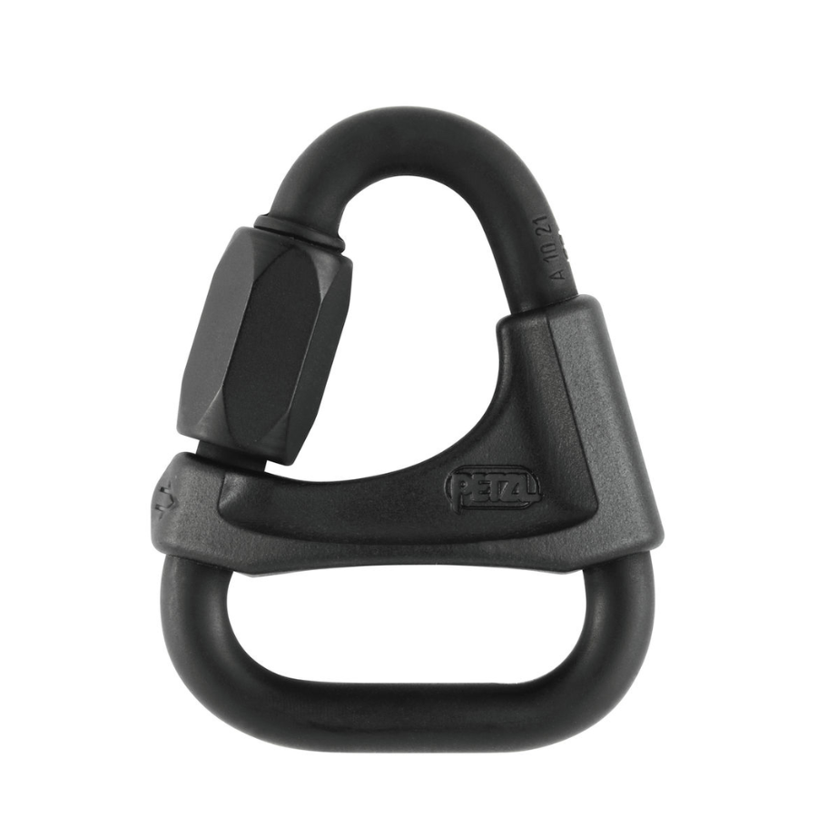 MAILLON ACERO TRIANGULAR NEGRO P11 8BN PETZL - Imagen 1