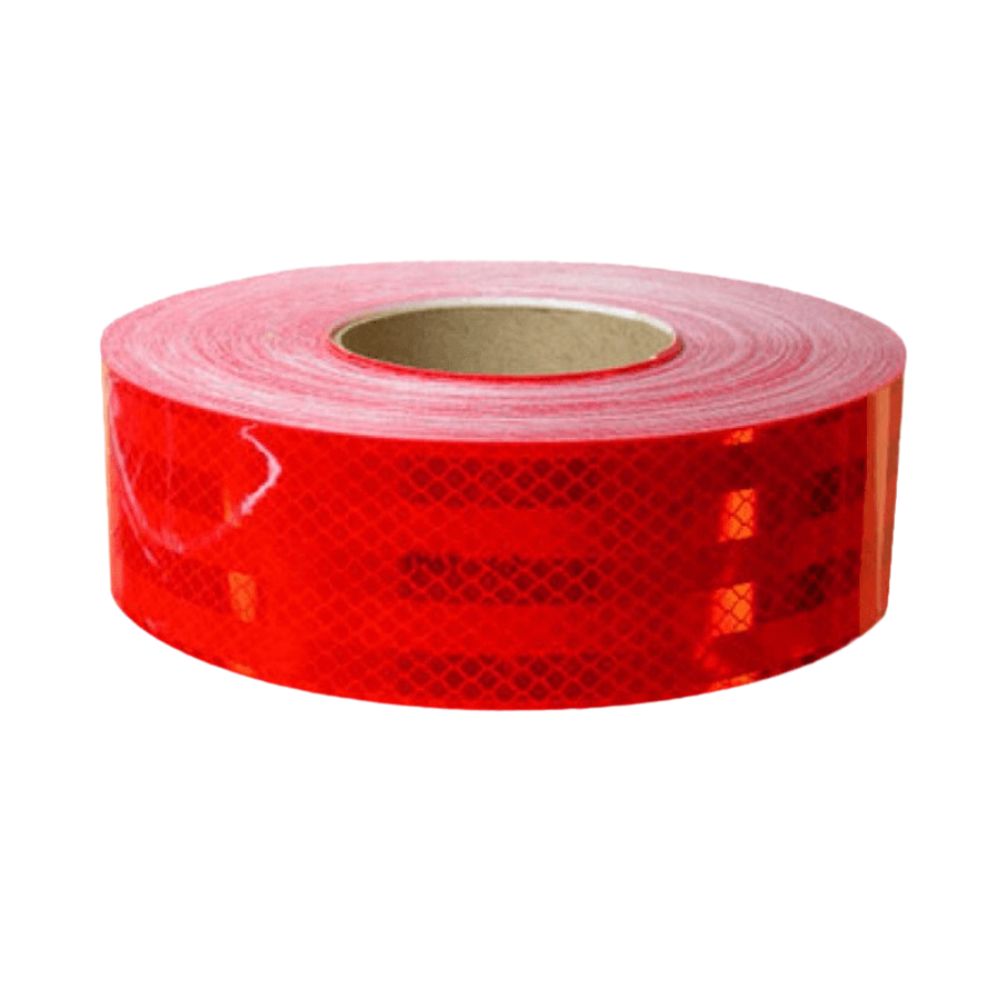 CINTA REFLECTIVA ROJA X METRO 3M - Imagen 1