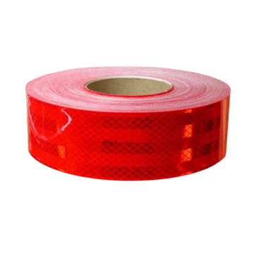 CINTA REFLECTIVA ROJA X METRO 3M - Imagen 1