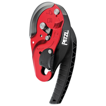 DESCENDEDOR ANTIPANICO ID ROJO/NEGRO 12.5 - 13 MM D020BA00 PETZL - Imagen 1