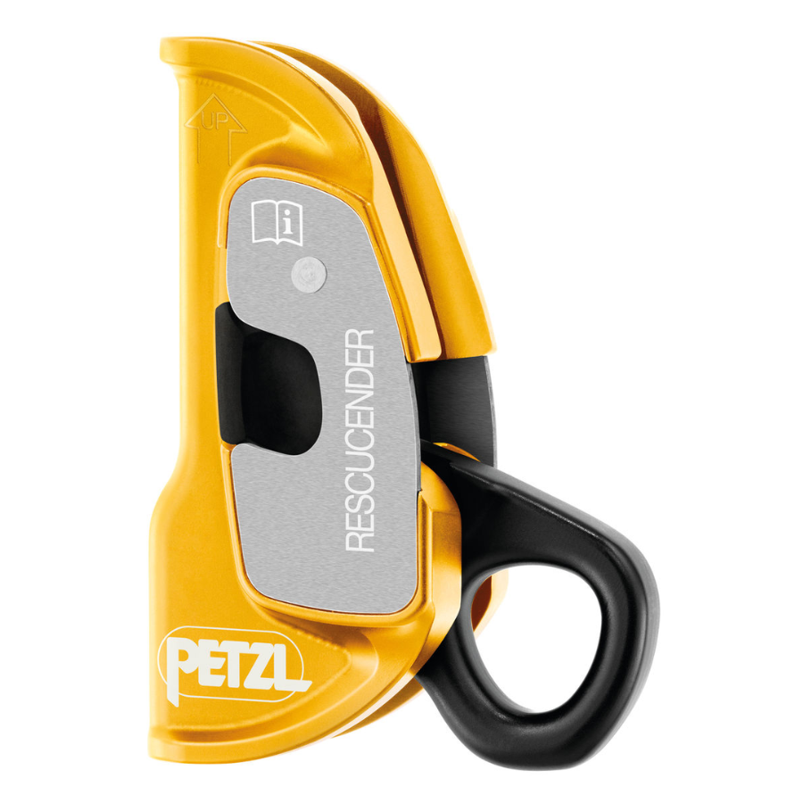BLOQUEADOR RESCUCENDER LEVA RANURADA REF B50A PETZL - Imagen 1