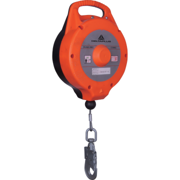RETRACTIL EN CABLE GALVANIZADO DE 10M PROTECTOR ROUND 10M DELTA PLUS - Imagen 1