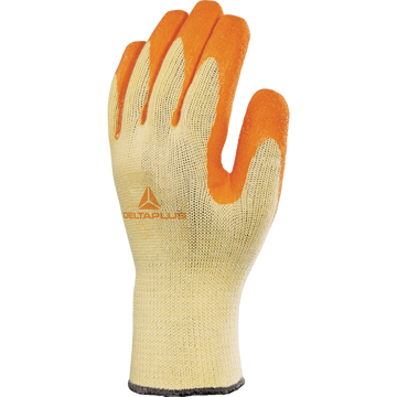GUANTE DE POLIESTRER RECUBIERTO EN LATEX NARANJA VE730 DELTA PLUS - Imagen 1