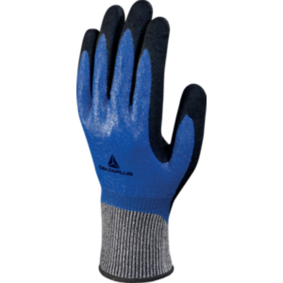 GUANTE ANTICORTE CON DOBLE IMPREGNACION DE NITRILO VECUT54BL DELTA PLUS - Imagen 1