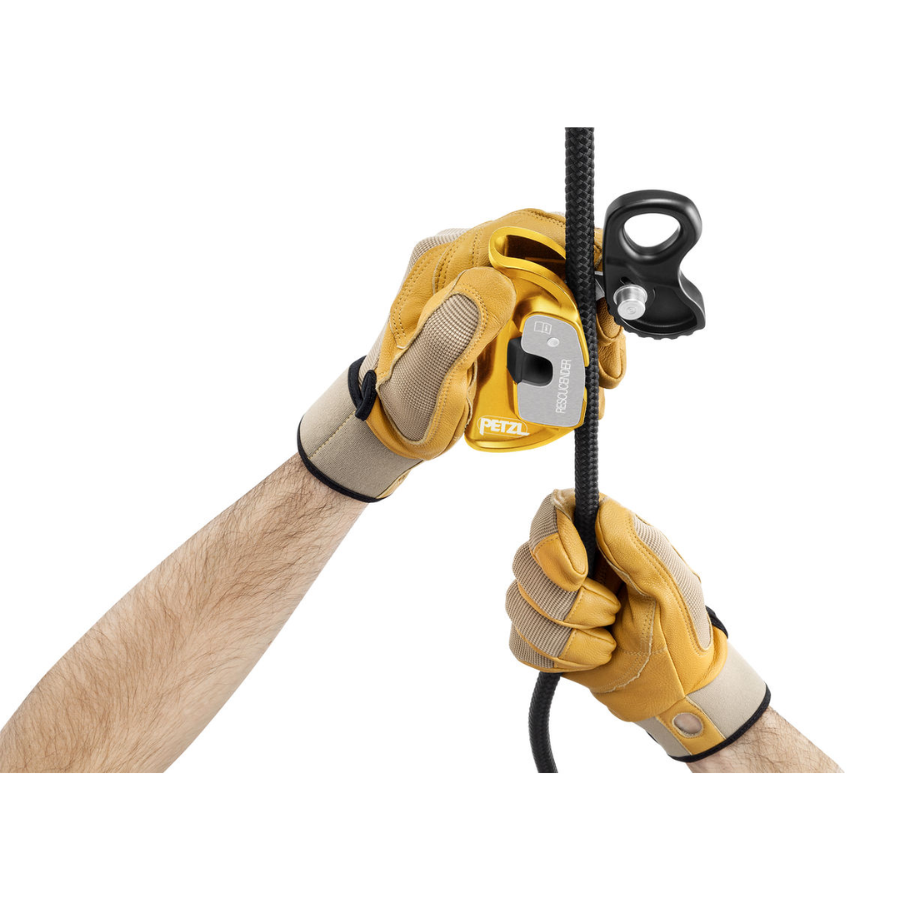 BLOQUEADOR RESCUCENDER LEVA RANURADA REF B50A PETZL - Imagen 2