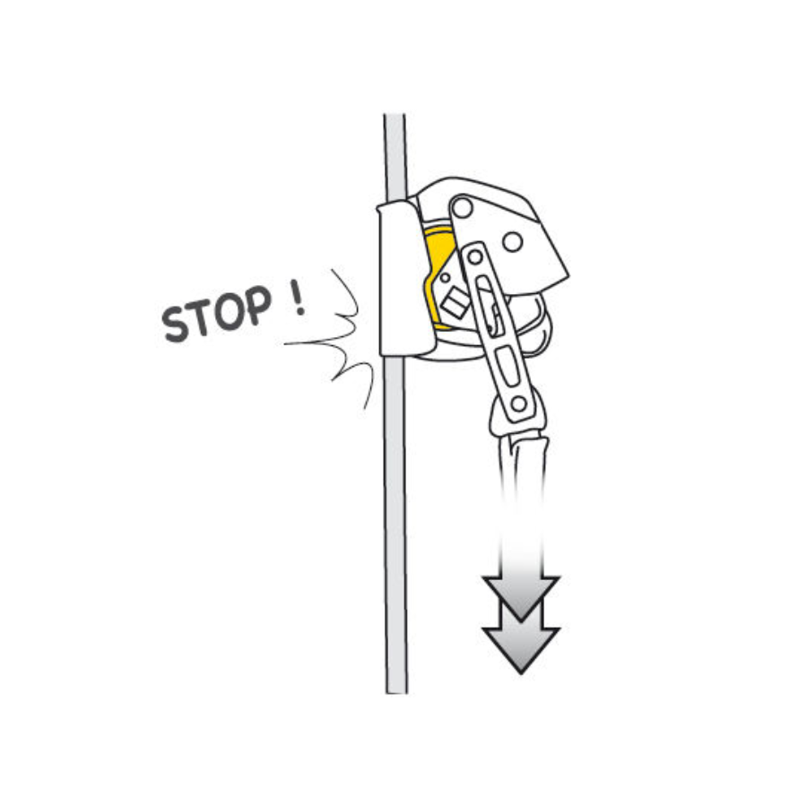 ANTICAIDAS ASAP LOCK 10-13MM B071BA00 PETZL - Imagen 3