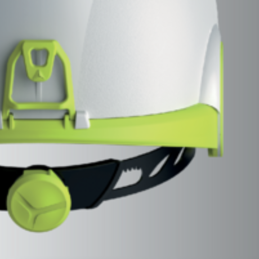 CASCO DE OBRA CON DOBLE CARCASA ABS Y VISERA RETRACTIL PC ONYX DELTA PLUS - Imagen 4