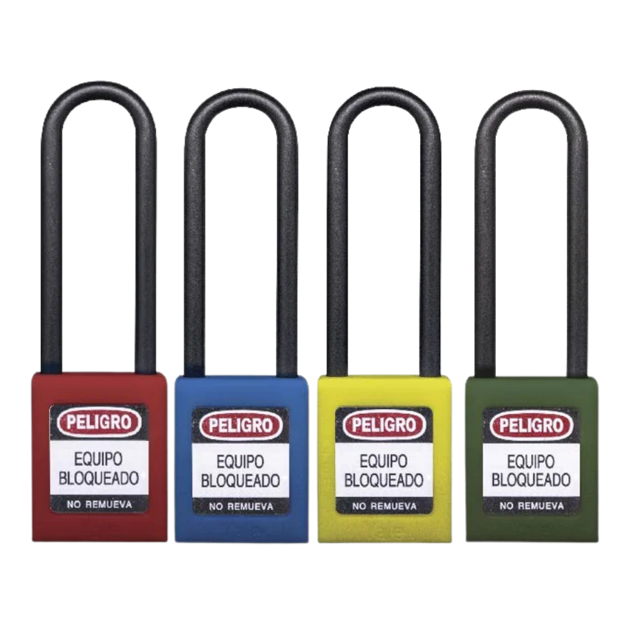 CANDADOS GANCHO LARGO NYLON DIELÉCTRICO YALE
