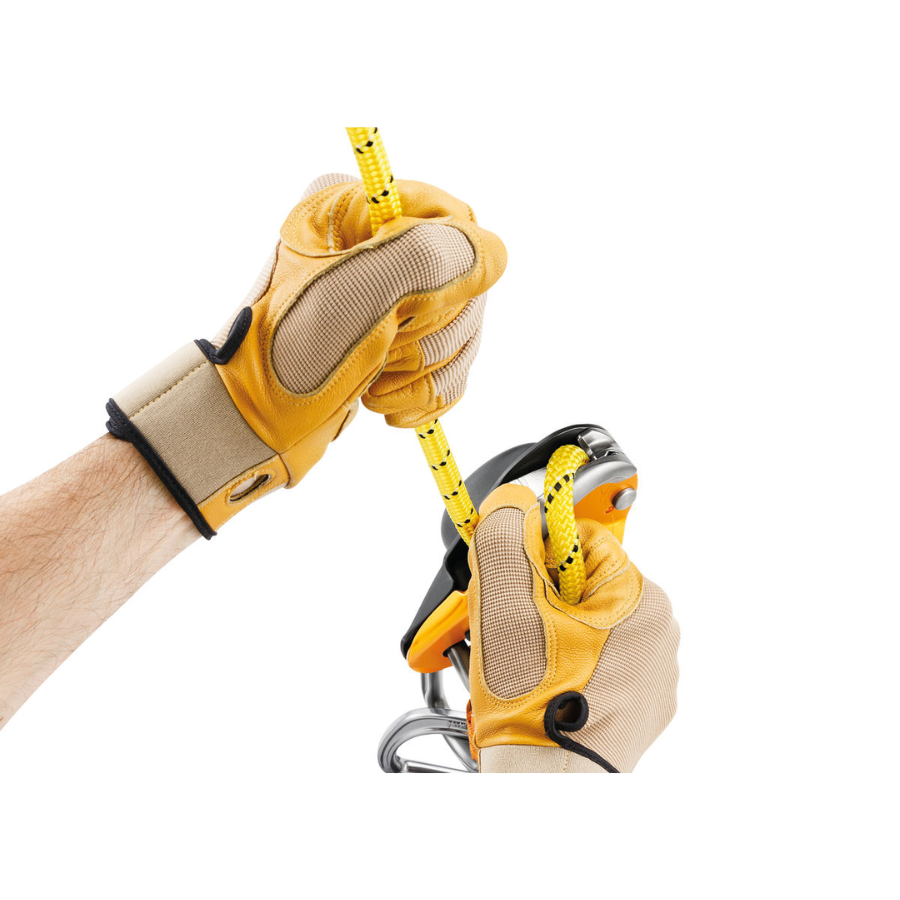 DESCENDEDOR AUTOFRENANTE RIG AMARILLO/NEGRO 10-11.5MM D021AA00 PETZL - Imagen 5