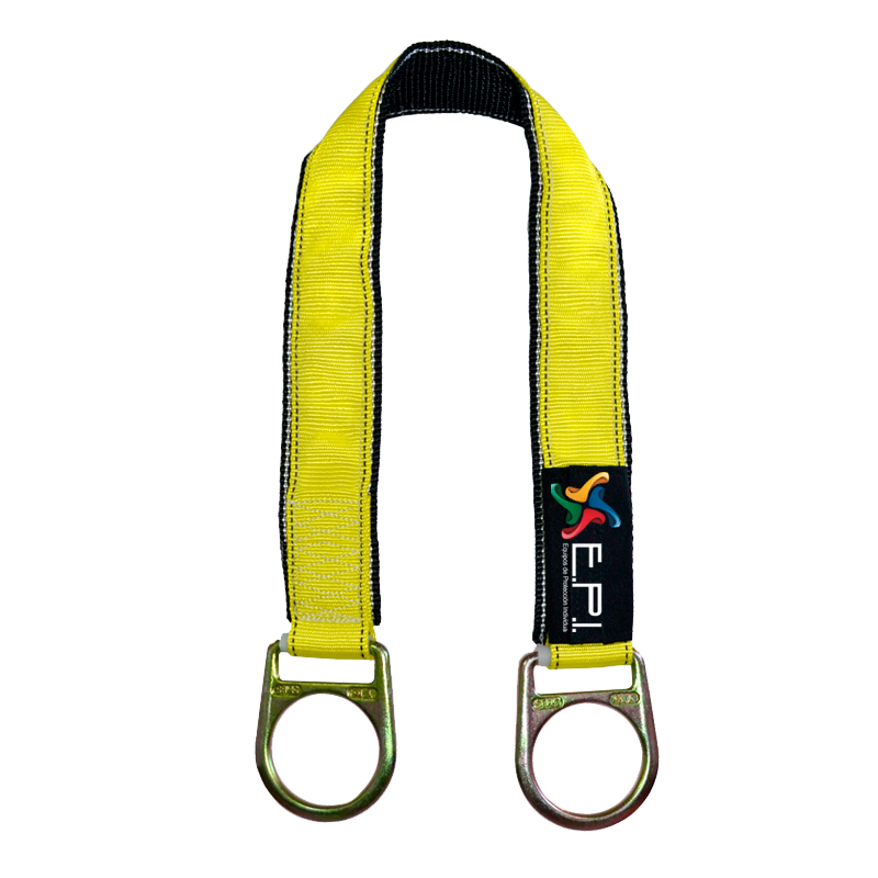 CONECTOR DE ANCLAJE EN REATA REFORZADO DOS ARGOLLAS 90CM 50-26R EPI - Imagen 1