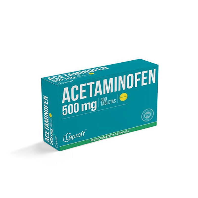 ACETAMINOFEN LAPROFF 500 MG X 10 UNDS - Imagen 1