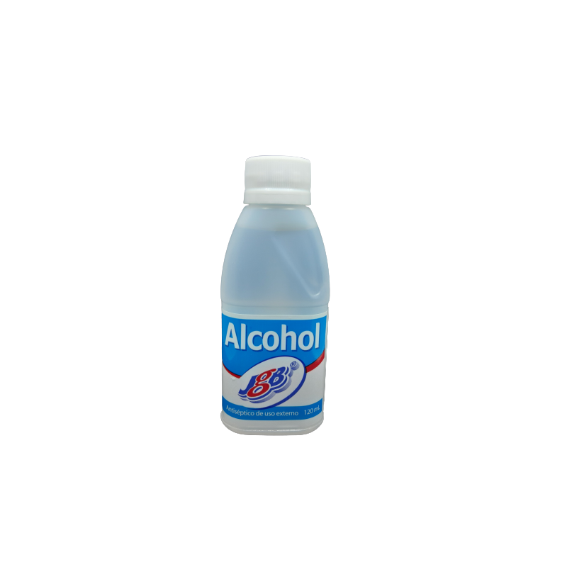ALCOHOL ANTISEPTICO X 120 ML JGB - Imagen 1
