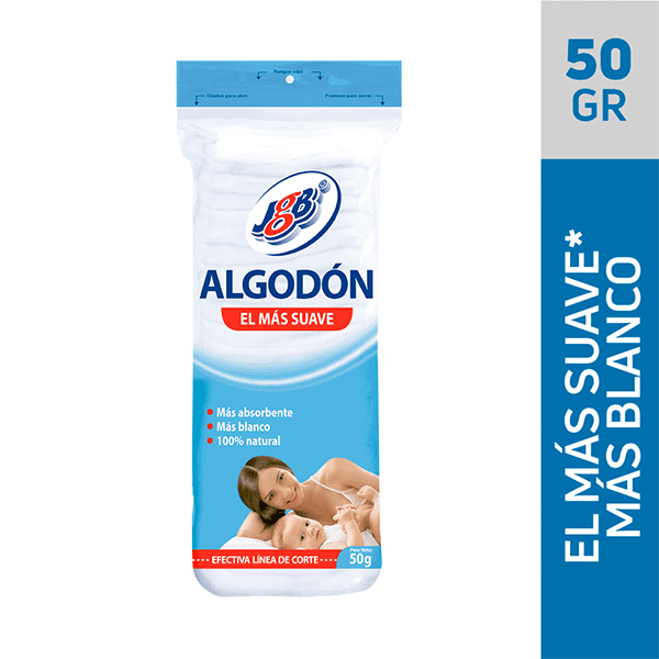 ALGODON ZIG ZAG X 50 GRS JGB - Imagen 1