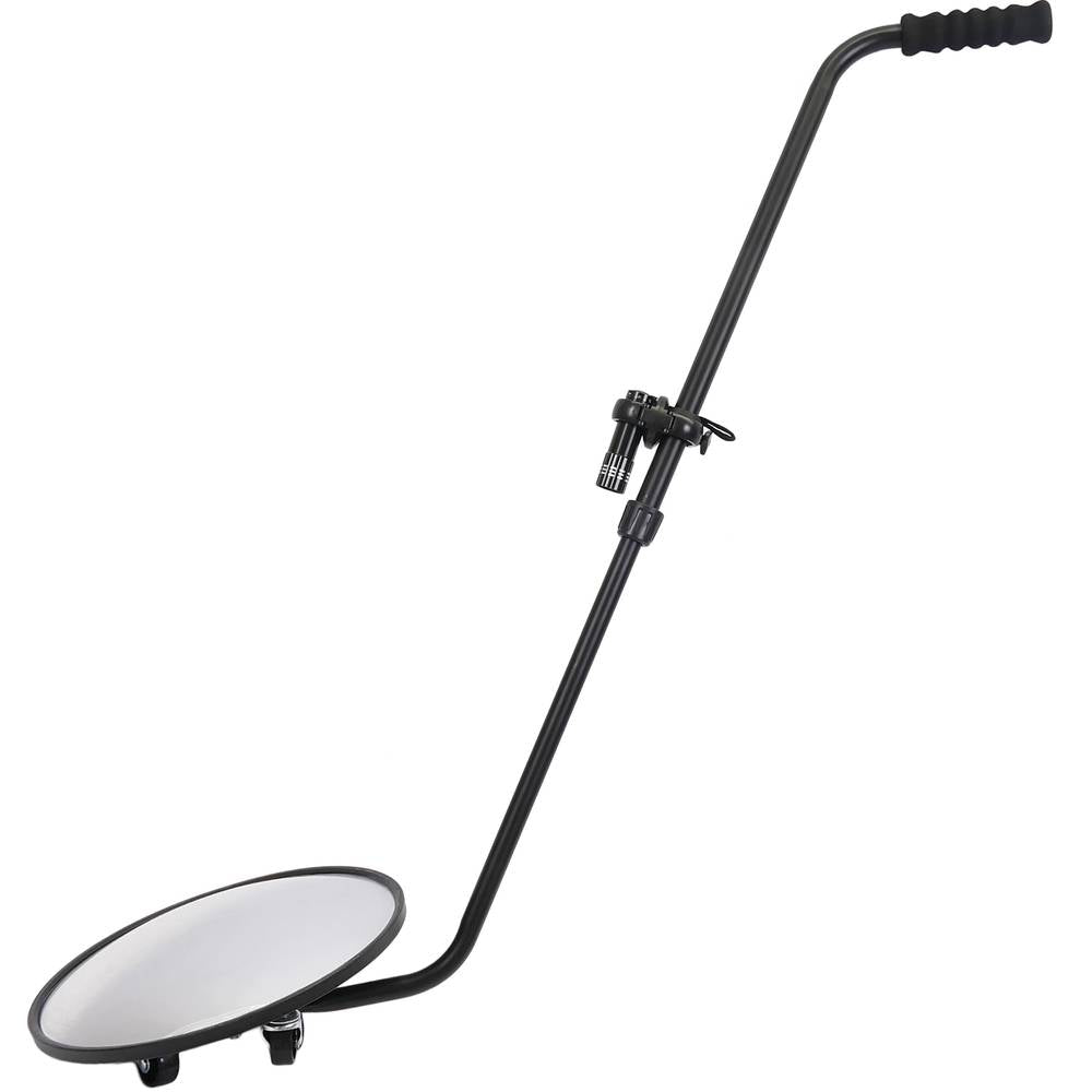 BASTON REVISION VEHICULAR EXTENSIBLE CON LINTERNA ESPEJO DE SEGURIDAD DE 25 CM-D - Imagen 1