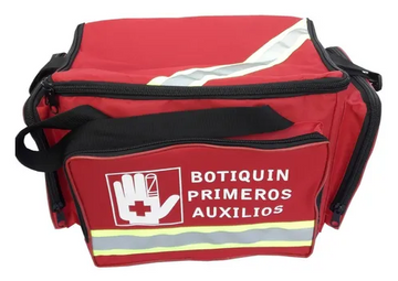 BOLSO TIPO AMBULANCIA MEDIANO 55X33X30 (BOTIQUIN TIPO B) SIN ELEMENTOS - Imagen 1