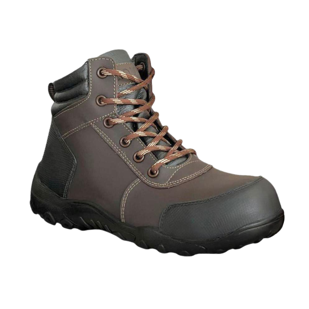 BOTA PREMIUM DE DAMA CAFE-NEGRO GRIZZLY - Imagen 1
