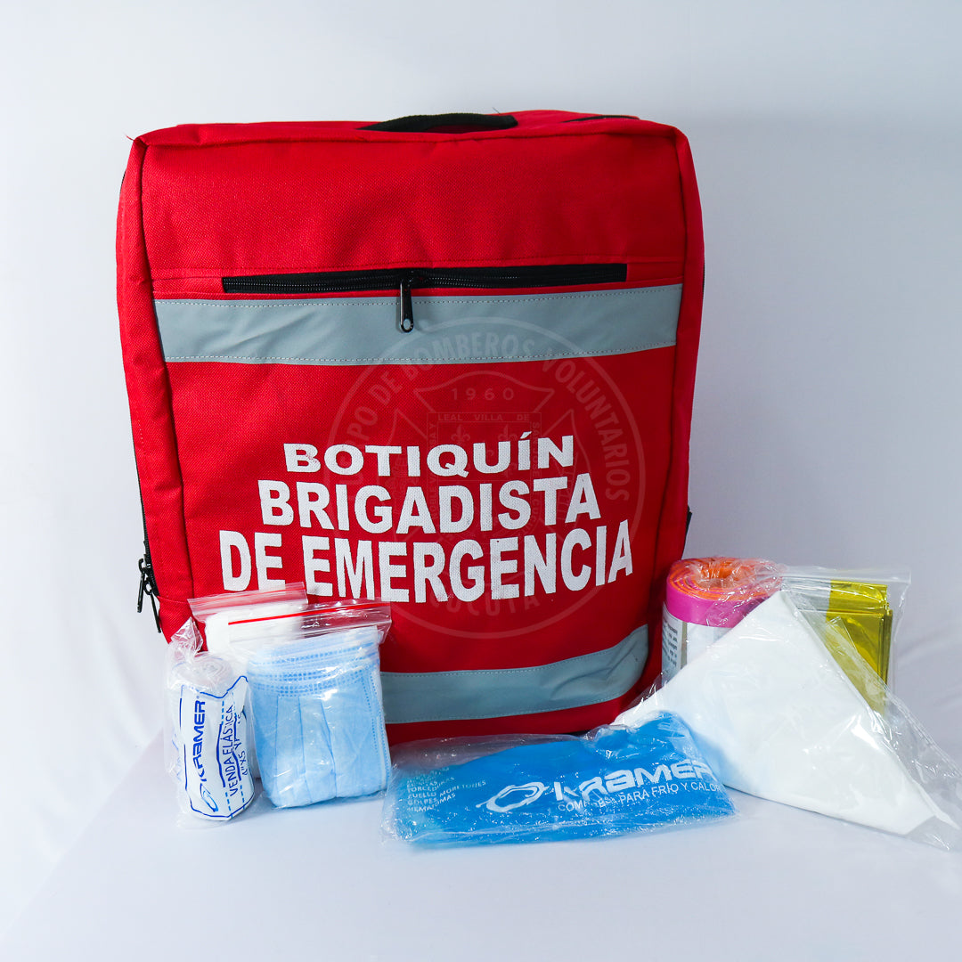 BOLSO BRIGADISTA DE ESPALDA (BOTIQUIN TIPO A) SIN ELEMENTOS - Imagen 1