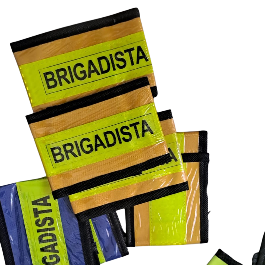 BRAZALETE BRIGADISTA EMERGENCIA CON REFLECTIVO - Imagen 1