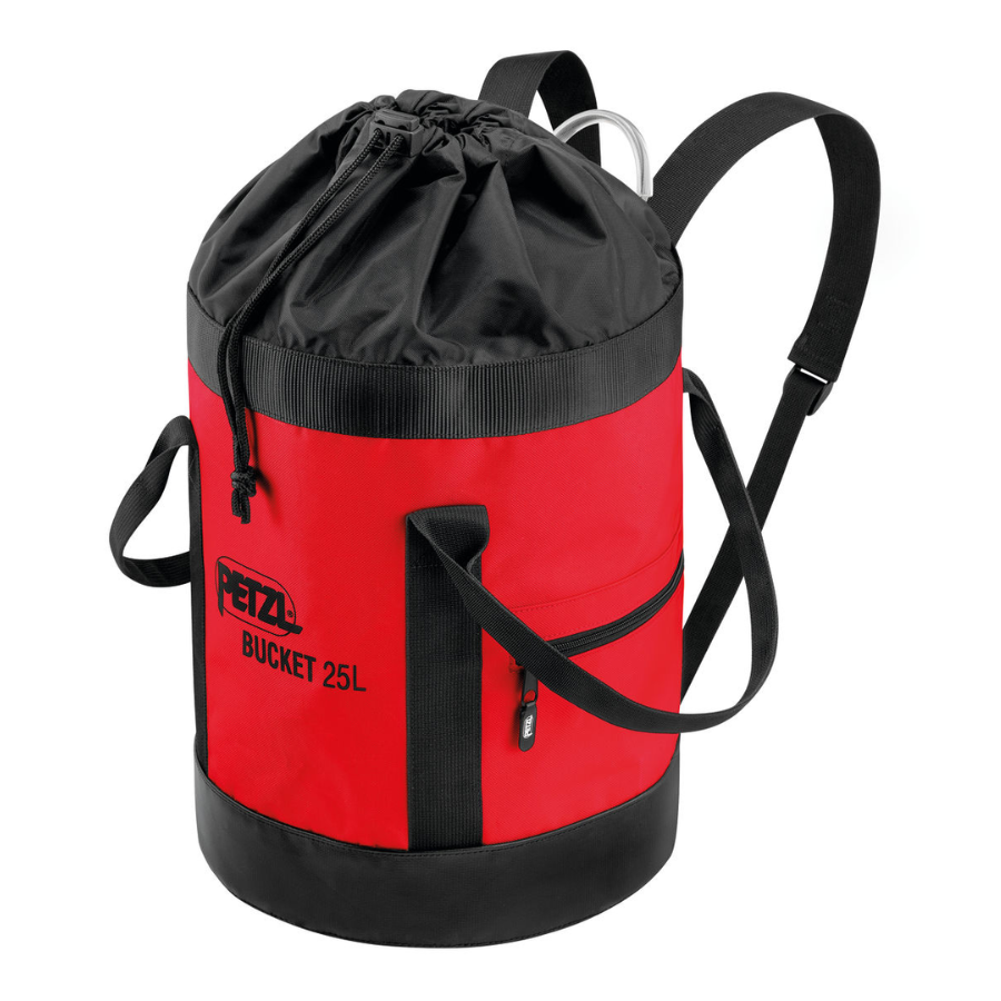 BOLSO BUCKET ROJO 25 LTS S41AR025 PETZL - Imagen 1