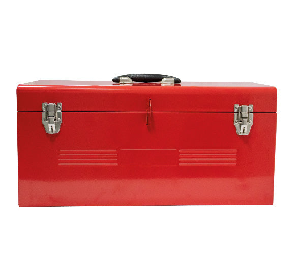 CAJA HERRAMIENTAS METALICA ROJA 1 INTERIOR 510X218X240 MM - Imagen 1