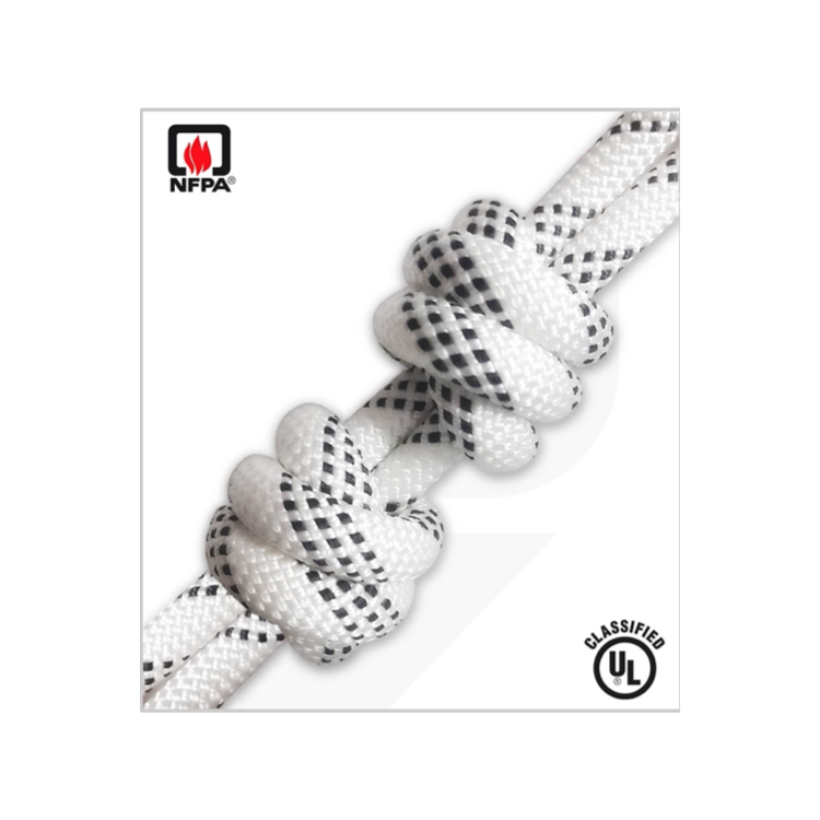 CUERDA ESTATICA BLANCA 12.5MM X METRO KORDES - Imagen 1