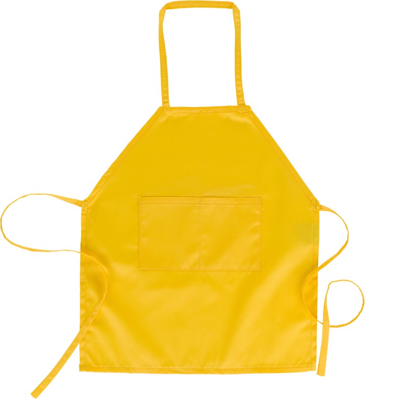 DELANTAL EN PVC 82 x 115 CM CALIBRE 18 AMARILLO - Imagen 1