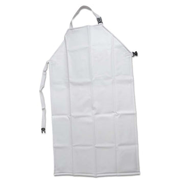 DELANTAL EN PVC 82 x 115 CM CALIBRE 18 BLANCO - Imagen 1