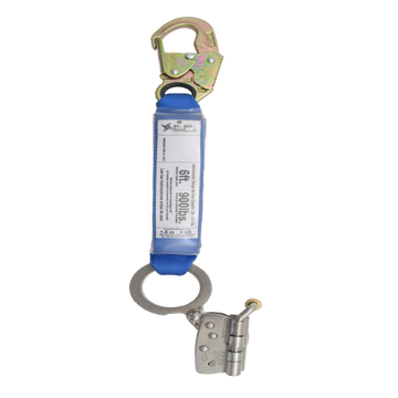 ABSORBEDOR DE CAIDA EN REATA 1.80M CON GANCHO PEQUEÑO FRENO PARA CUERDA DE 13MM EAB-FR13-6 EPI - Imagen 1