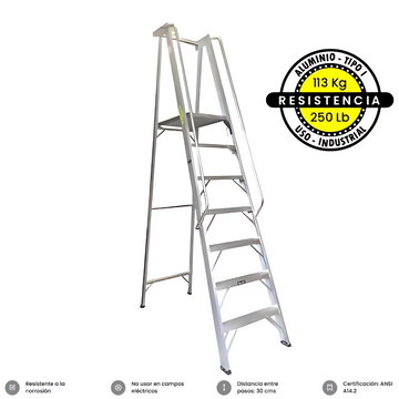 ESCALERA PLATAFORMA ESCUALIZABLE - TIPO I SERIE 7132