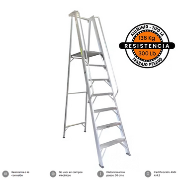 ESCALERA PLATAFORMA ESCUALIZABLE - TIPO IA SERIE 7132