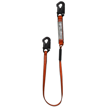 ESLINGA DIELECTRICA CON ABSORBEDOR FIJA EN REATA DOBLE GANCHO PEQUEÑO GED-DSRP-1F EPI - Imagen 1