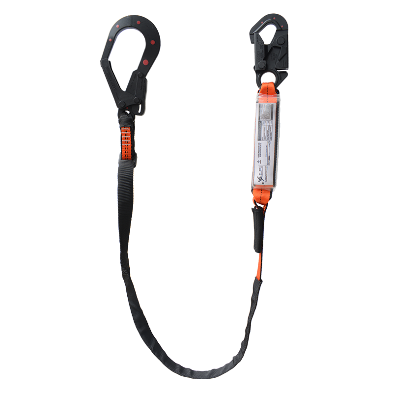 ESLINGA DIELECTRICA CON ABSORBEDOR REGULABLE EN REATA GANCHO GRANDE - GANCHO PEQUEÑO GED-DSRP-2G EPI - Imagen 1