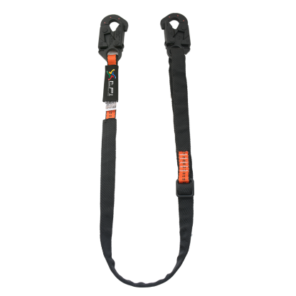 ESLINGA DIELECTRICA DE POSICIONAMIENTO REGULABLE EN REATA DOBLE GANCHO PEQUEÑO GEP-DSRP-1G EPI - Imagen 1