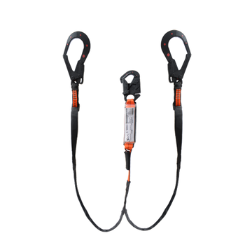 ESLINGA DIELECTRICA EN Y CON ABSORBEDOR REGULABLE EN REATA DOBLE GANCHO GRANDE - GANCHO PEQUEÑO GED-DYRP-2G EPI - Imagen 1