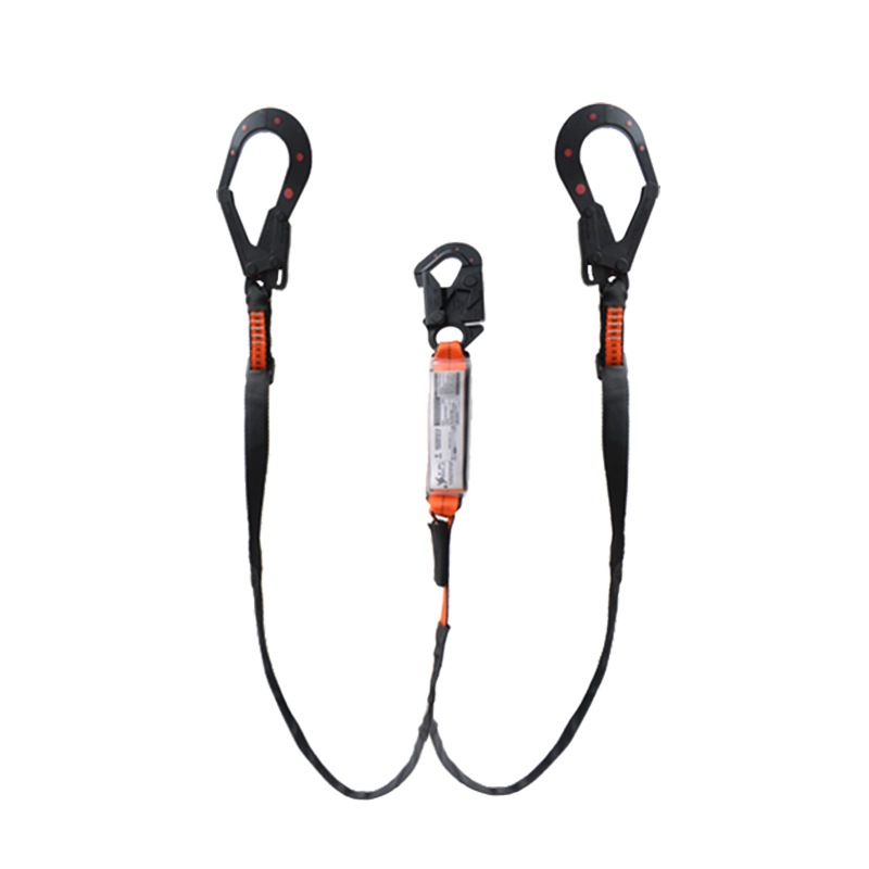 ESLINGA DIELECTRICA EN Y CON ABSORBEDOR REGULABLE EN REATA DOBLE GANCHO GRANDE - GANCHO PEQUEÑO GED-DYRP-2G EPI - Imagen 1
