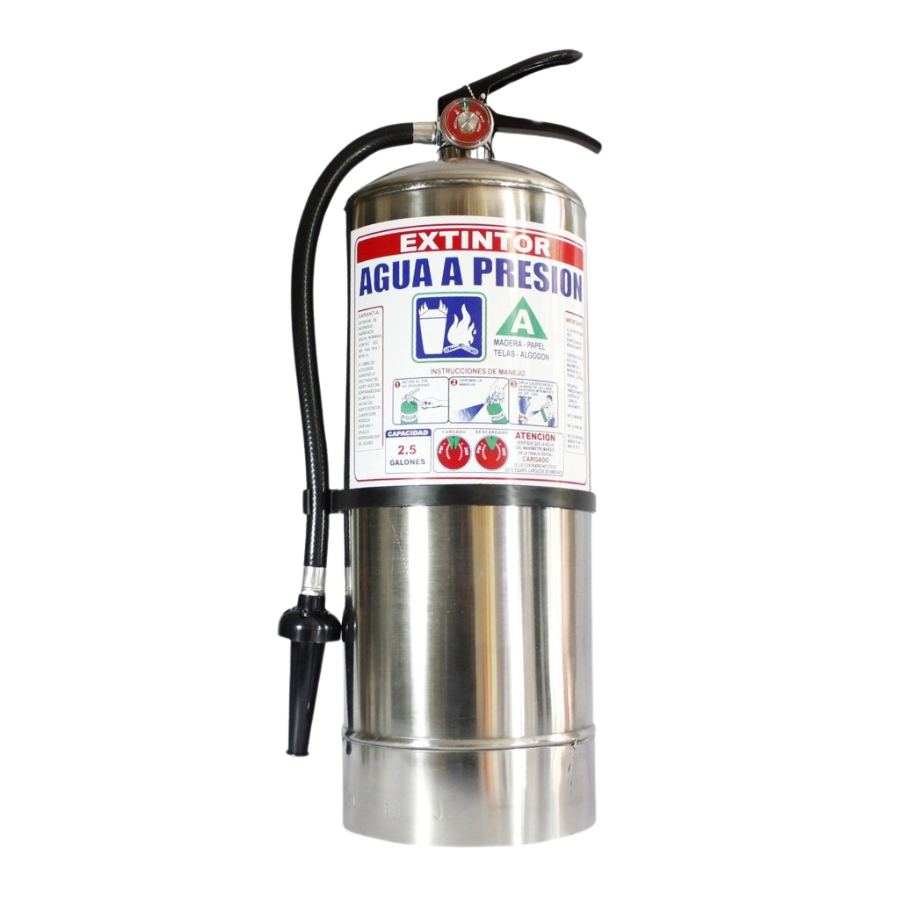 EXTINTOR DE AGUA A PRESION DE 2.5 GL - Imagen 1