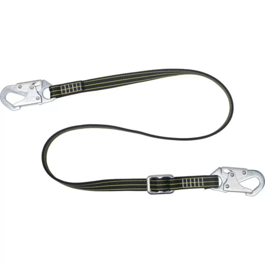 ESLINGA SENCILLA DE POSICIONAMIENTO REGULABLE EN REATA DOBLE GANCHO PEQUENO EXA22 DELTA PLUS - Imagen 1
