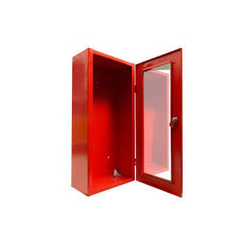 GABINETE METALICO ROJO PARA EXTINTOR DE 10 LBS - Imagen 1