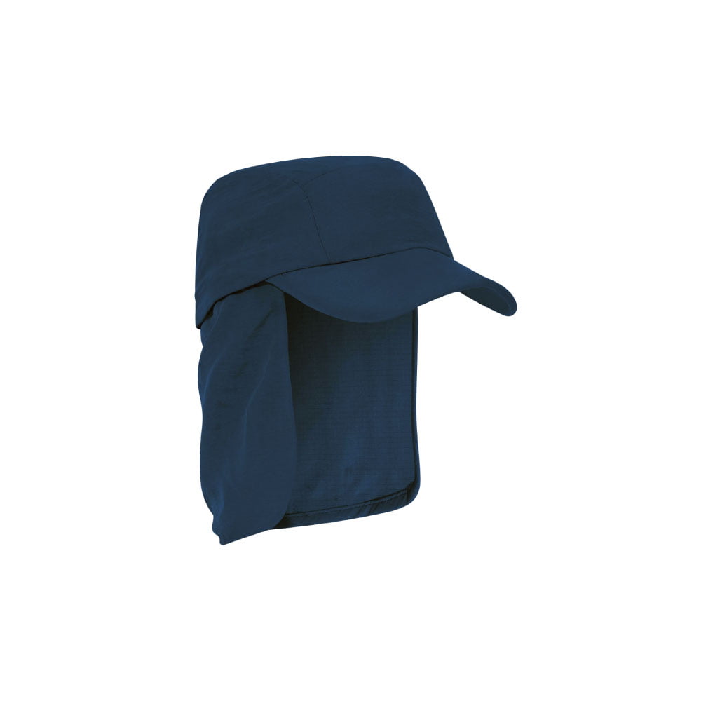 GORRA TIPO CHAVO EN DRIL AZUL TURQUI - Imagen 1