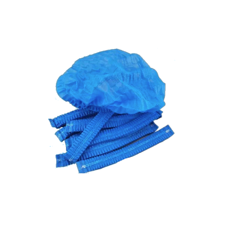 GORRO DESECHABLE TIPO ORUGA X 100 UND AZUL - Imagen 1