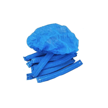 GORRO DESECHABLE TIPO ORUGA X 100 UND AZUL - Imagen 1