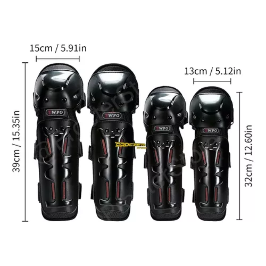 KIT MOTOCICLISTA RODILLERA Y CODERA REFORCE 2.0 - Imagen 1