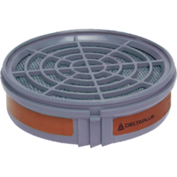 FILTRO PARA GASES Y VAPORES ORGANICOS M6000A2R X PAR DELTA PLUS - Imagen 1