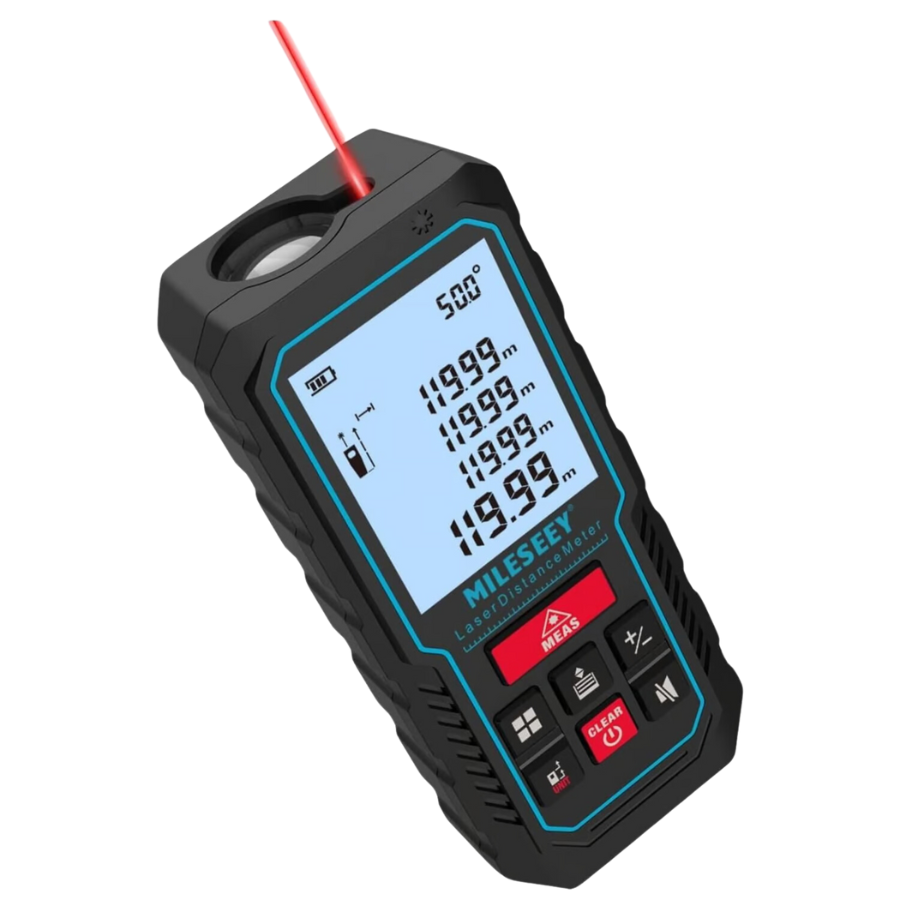 MEDIDOR DE DISTANCIA LASER 80 METROS PRECISION 2 MM - Imagen 1