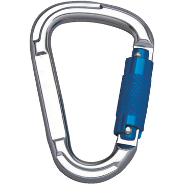 MOSQUETON EN ALUMINIO 25 KN PAQ X 2 REF.AM025X2 DELTA PLUS - Imagen 1