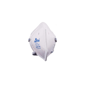 RESPIRADOR N95 PLEGABLE NITTA BLANCO - Imagen 1