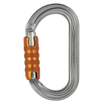 MOSQUETON OK TRIACT LOCK 25KN ALUMINIO REF M33A TL PETZL - Imagen 1