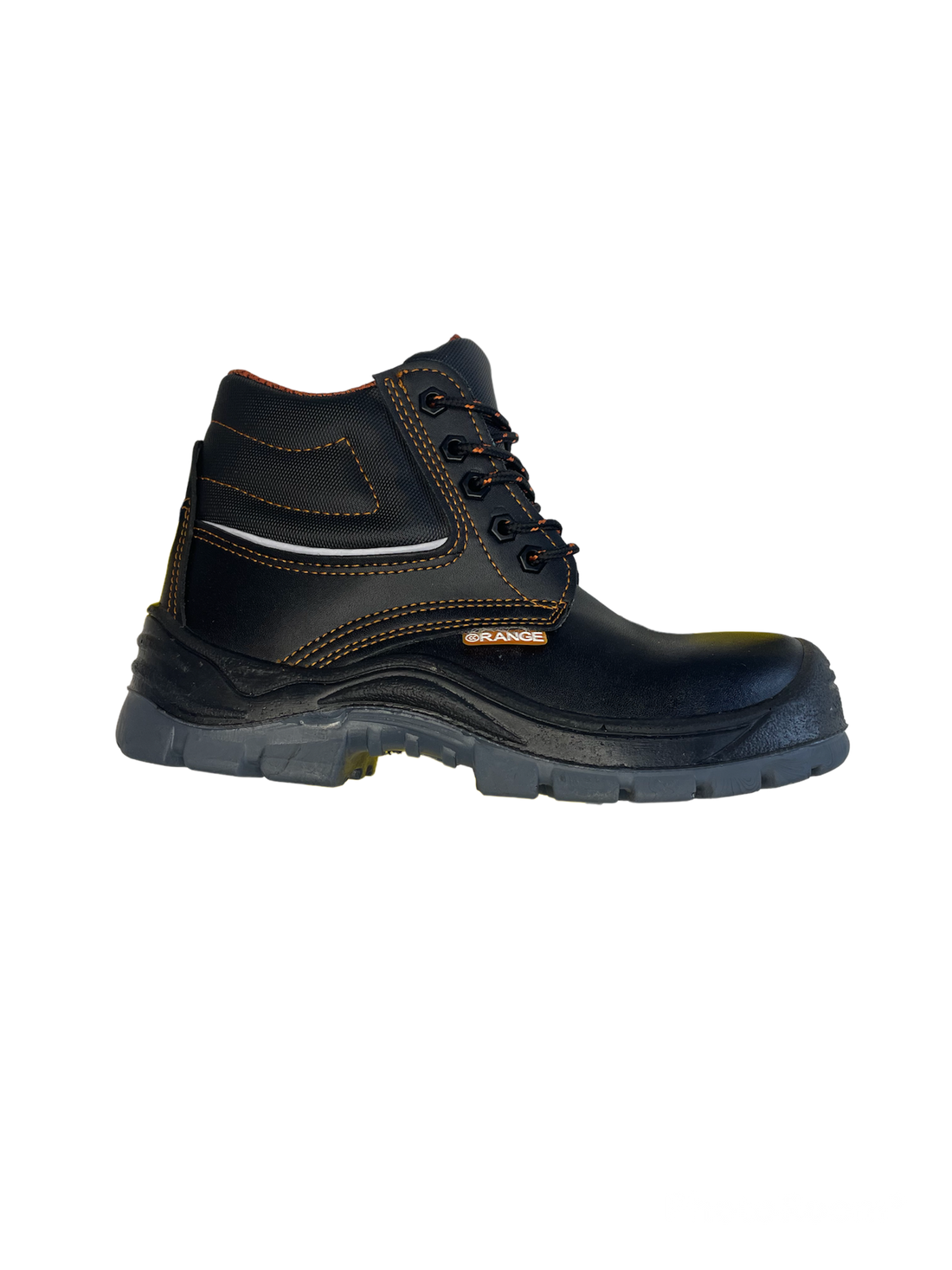 BOTA DE SEGURIDAD ORANGE KONFORT 700 NEGRA - Imagen 1