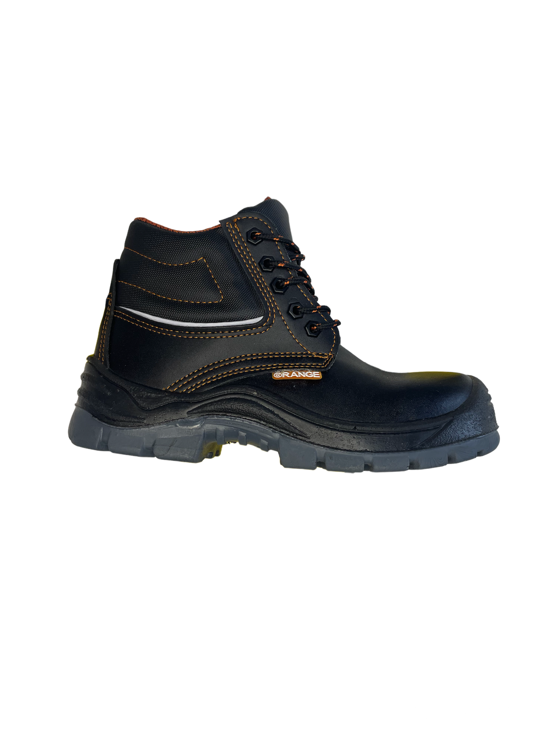 BOTA DE SEGURIDAD ORANGE KONFORT 710 PLANTILLA KEVLAR NEGRA - Imagen 1