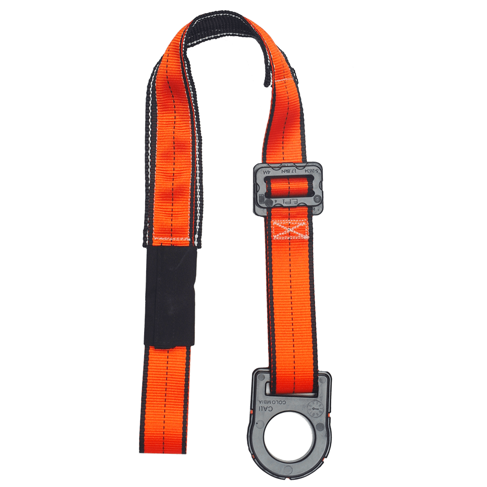 CONECTOR DE ANCLAJE EN REATA DIELECTRICO REFORZADO REGULABLE UNA ARGOLLA 180CM PAN-RRP-1MDG-180 EPI - Imagen 1